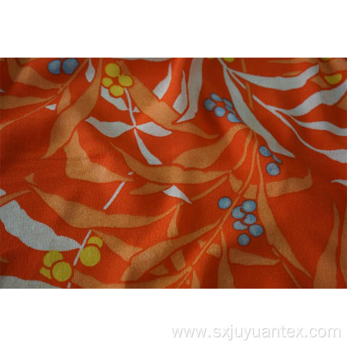 Viscose Rayon Morocian Crepe Print Fabric